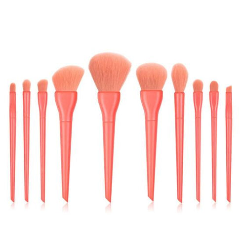 10 Pcs Makeup Bruses